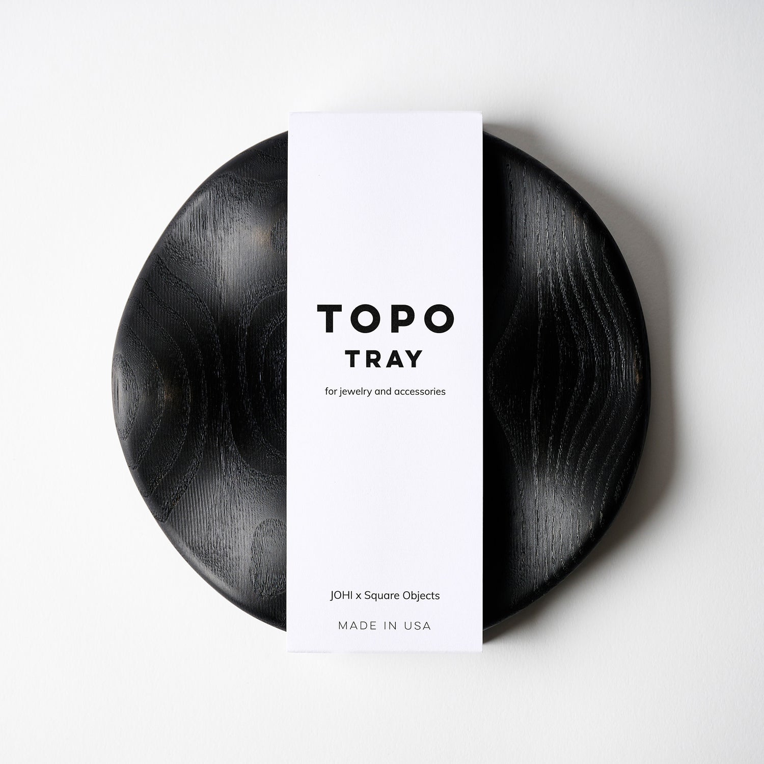 Topo Round Tray