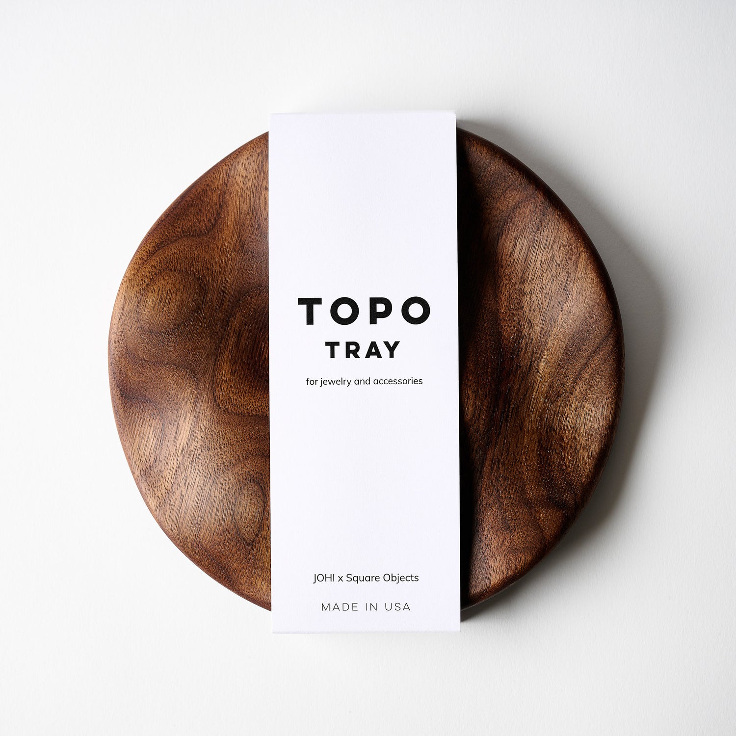 Topo Round Tray