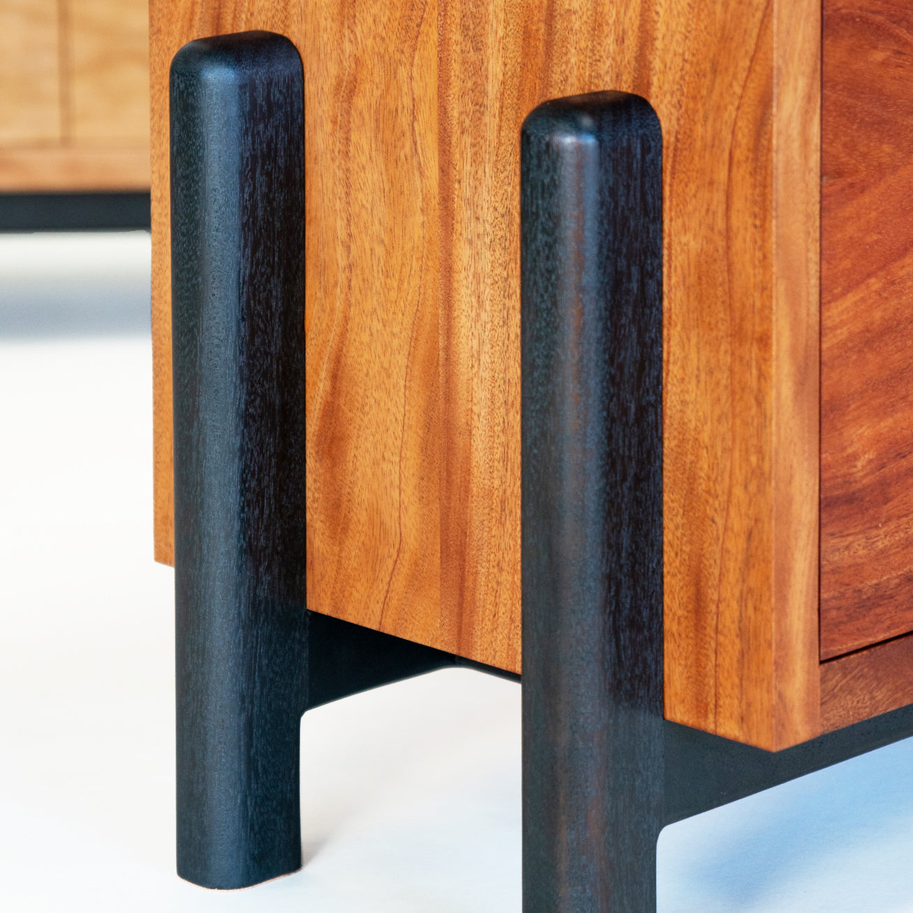 Cradle Console, 4-Door - African Mahogany