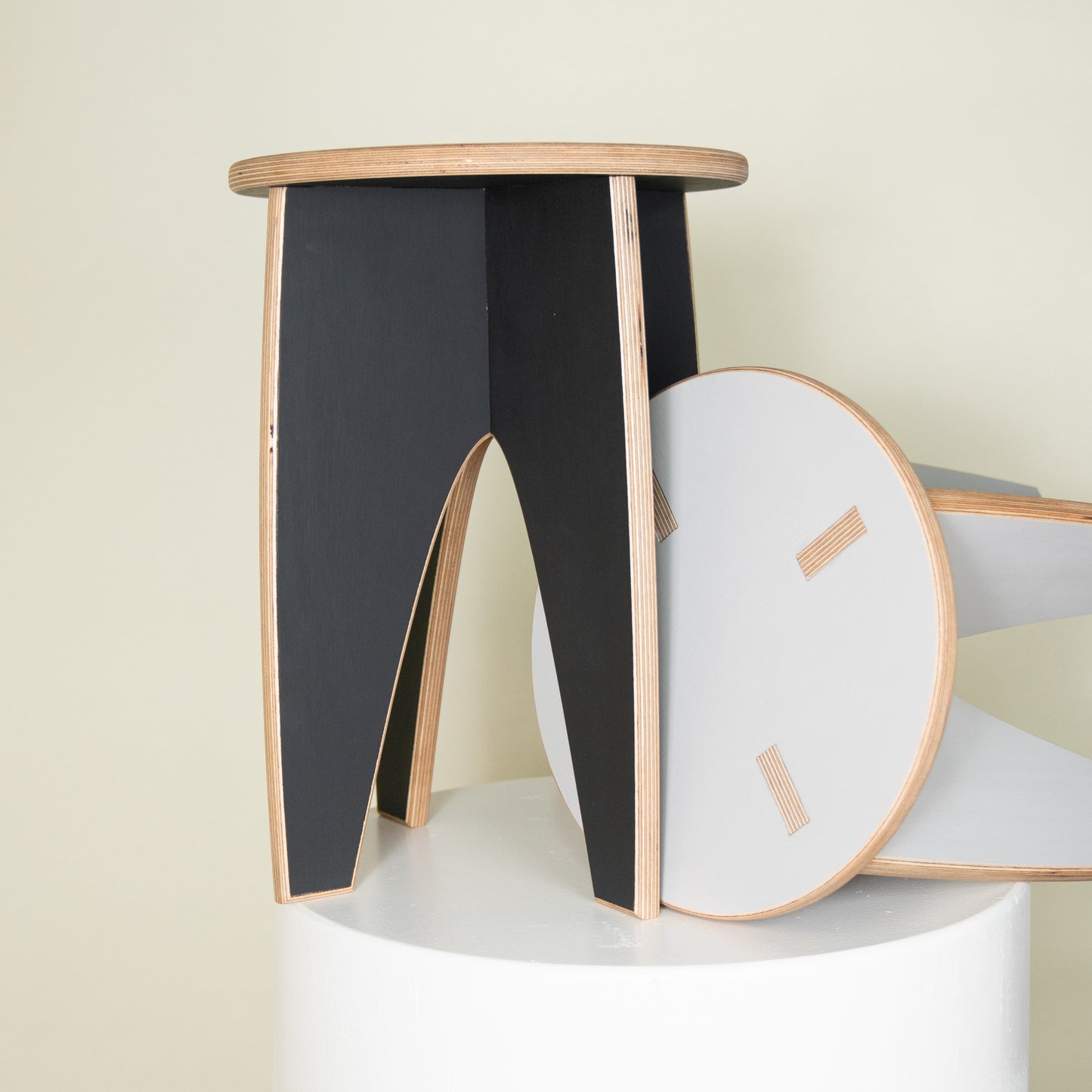 SIMPLE Stool Bundle | 18"H | Arabian Night & Stone
