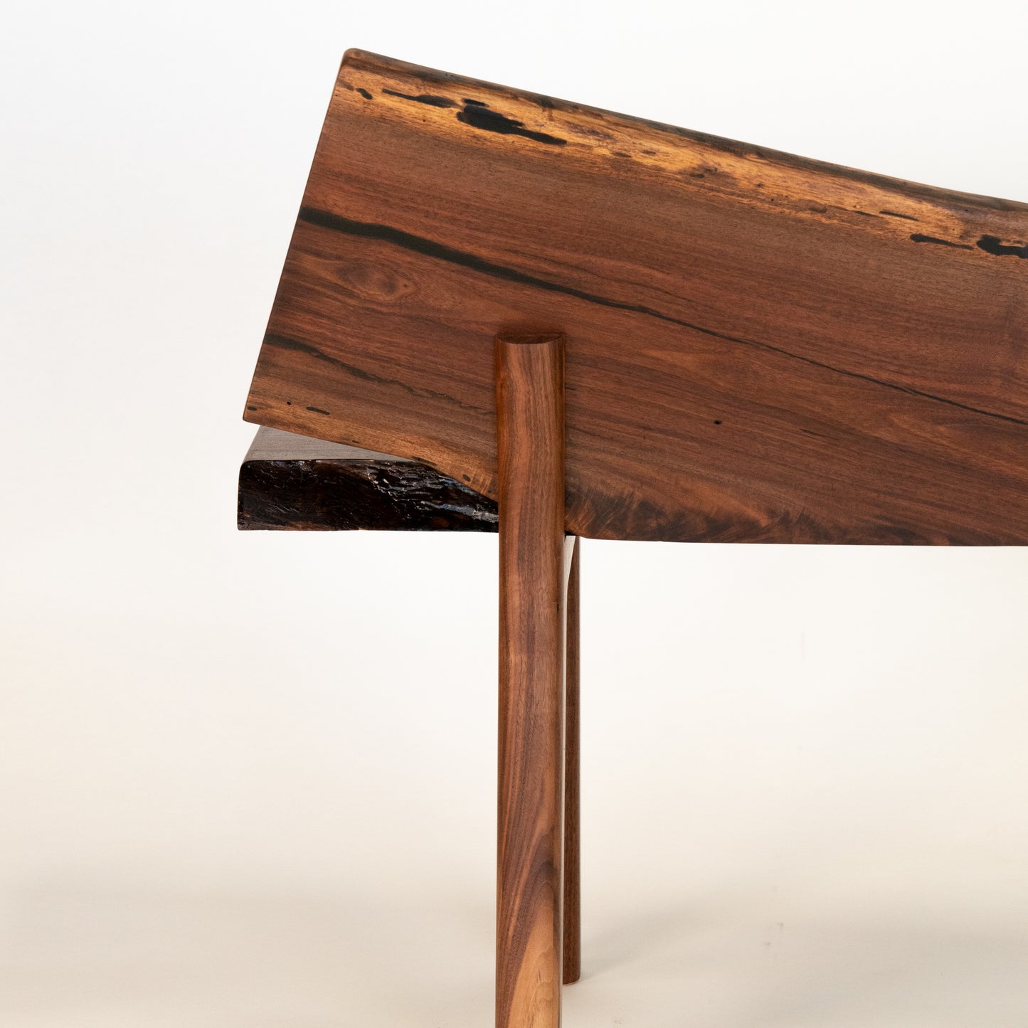 Santa Cruz Walnut Live Edge Bench