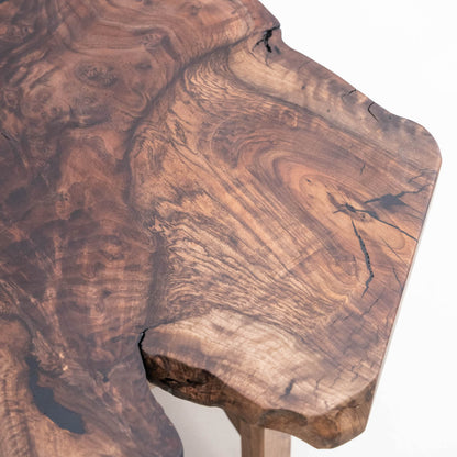 HIBAL Coffee Table • Live Edge - California Walnut (Grafted)