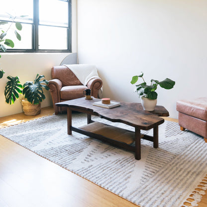 HIBAL Coffee Table • Live Edge - California Walnut (Grafted)