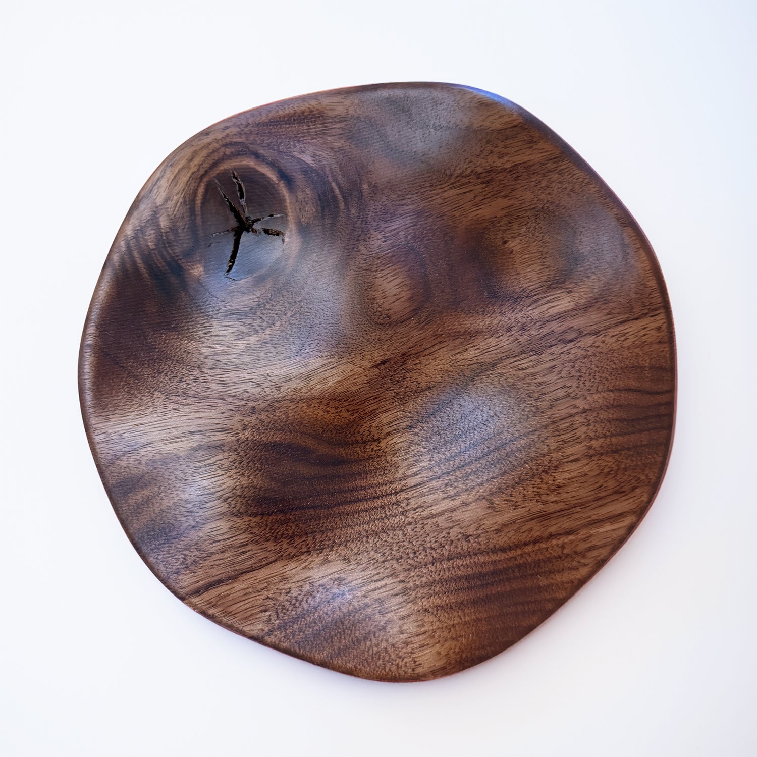 Topo Round Tray with Knot