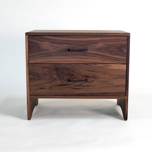 SCOOP 2-Drawer End Table